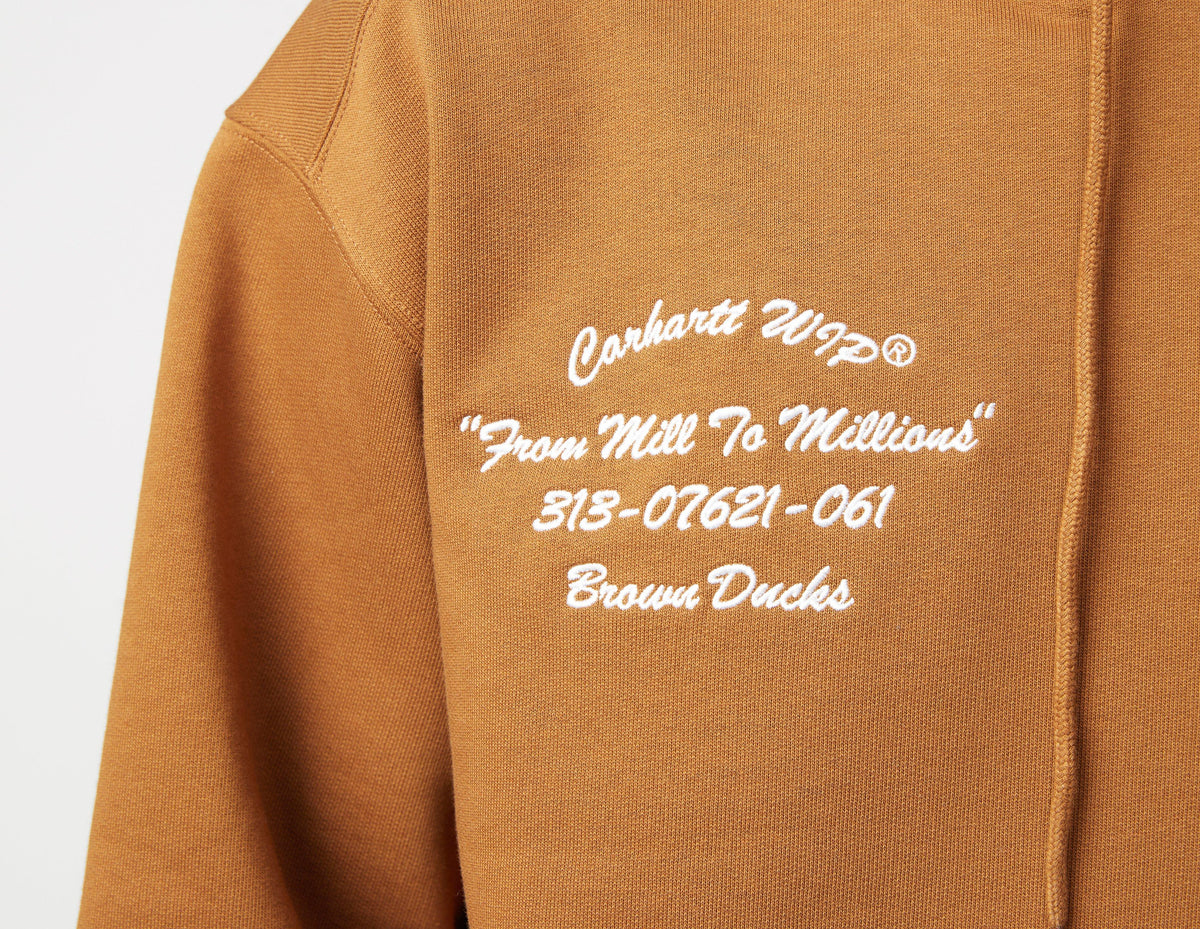 Carhartt WIP Brown Ducks Hoodie