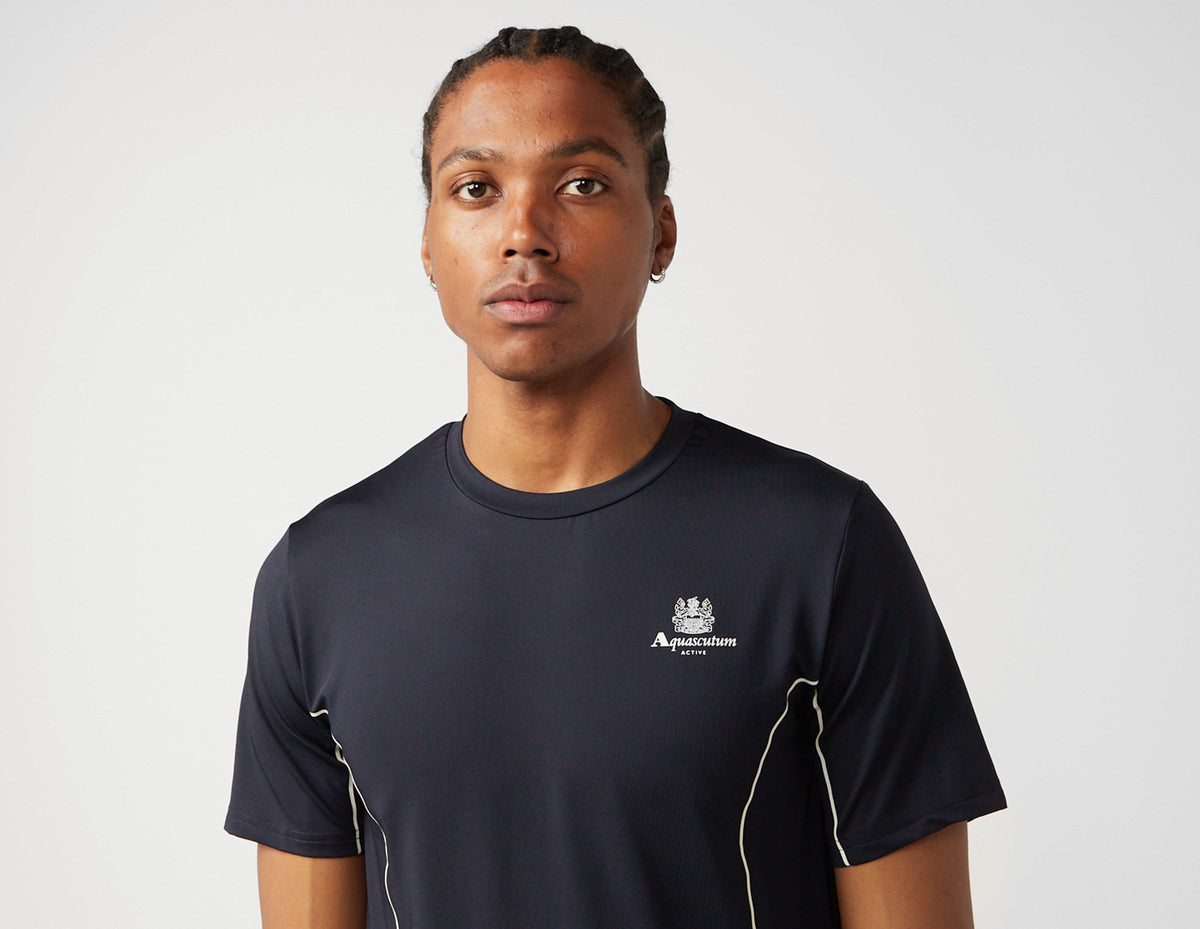Aquascutum Active Stretch Stripes T-Shirt