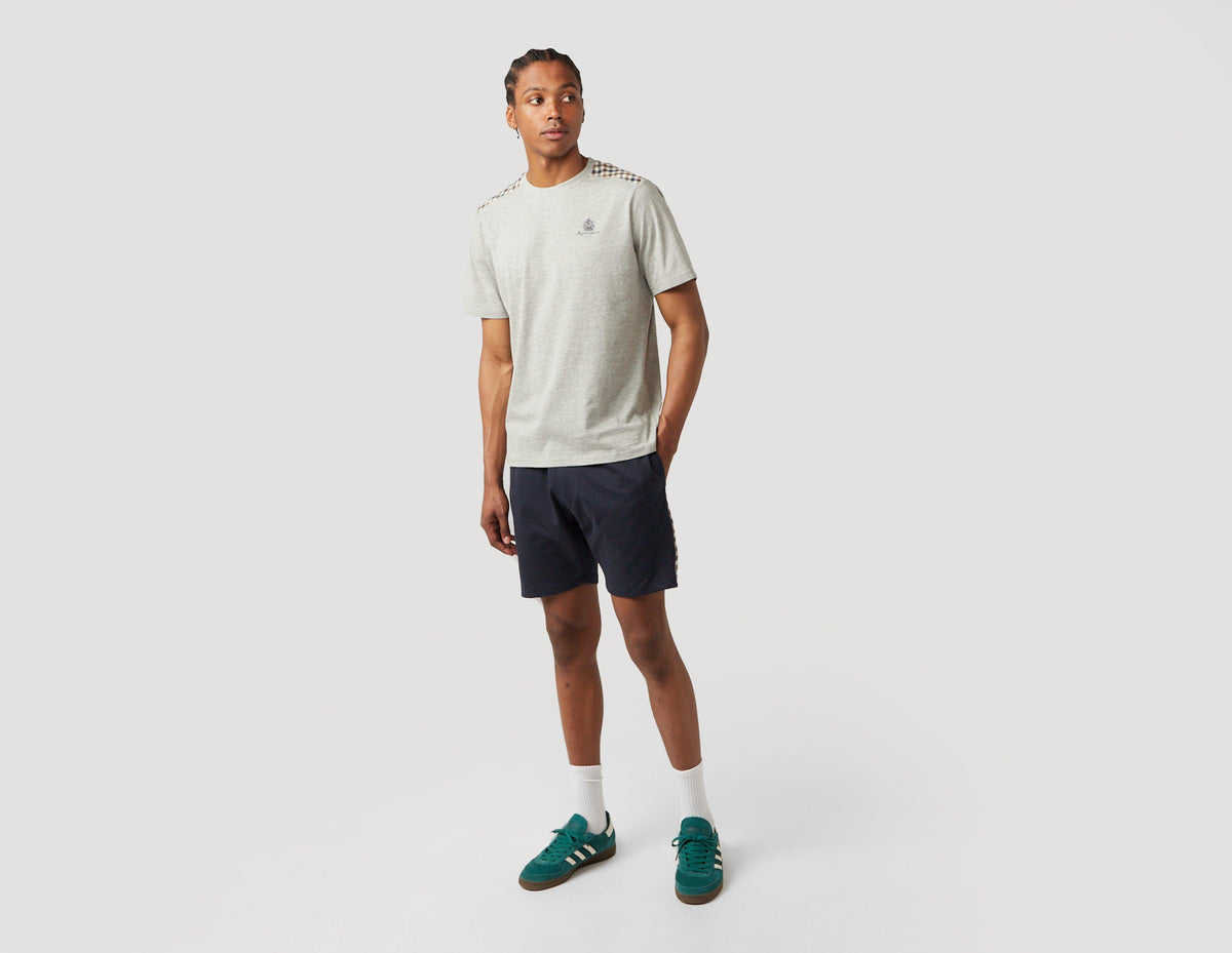 Aquascutum Club Check Detail T-Shirt