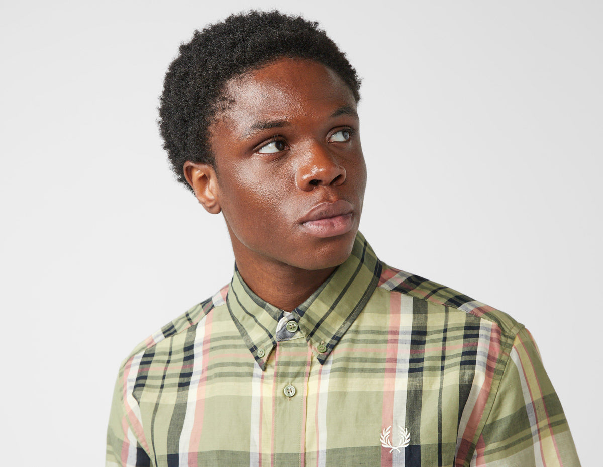 Fred Perry Madras Check Shirt