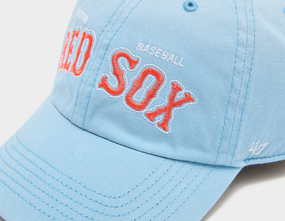 47 Brand Red Sox Arch Clean Up Cap