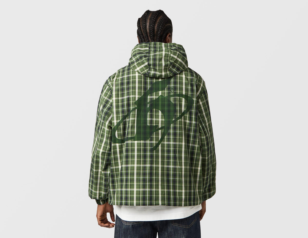 Home Grown Dover 1/4 Zip Check Jacket