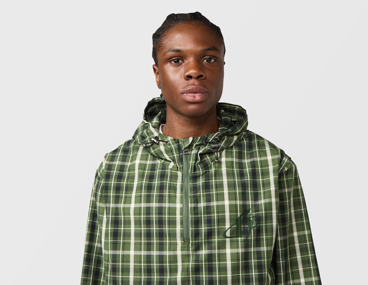 Home Grown Dover 1/4 Zip Check Jacket