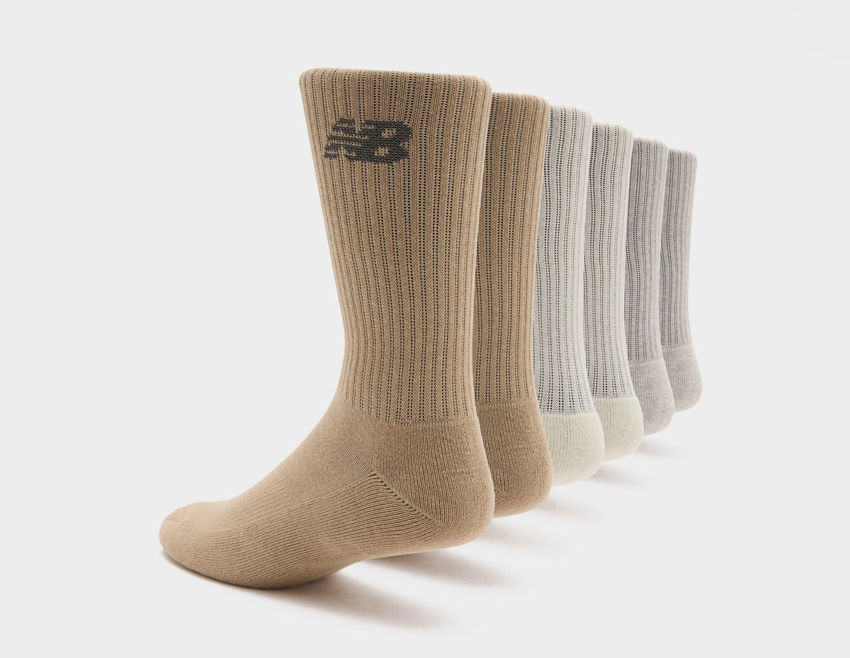 New Balance 6-Pack Everyday Crew Socks