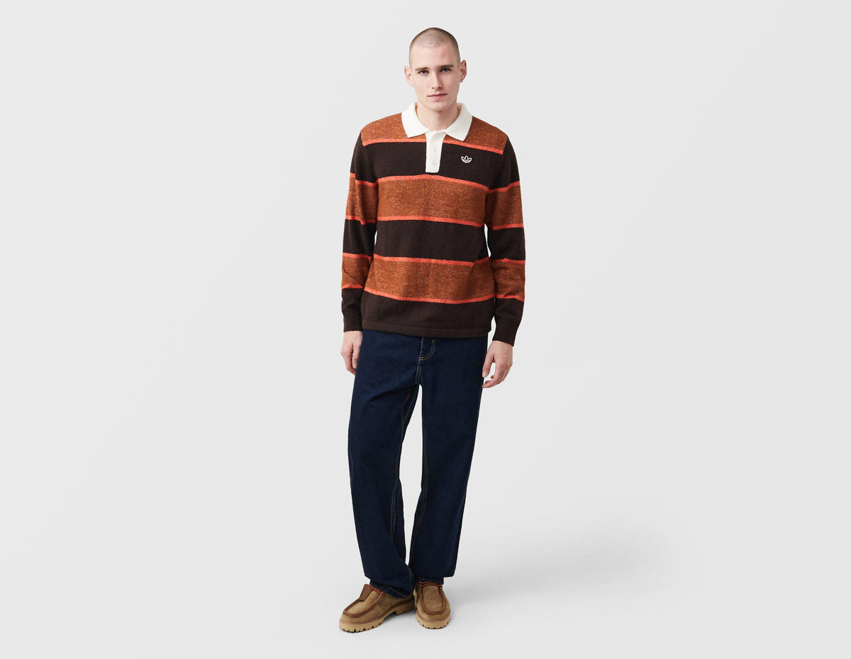 adidas Originals Winter Club Stripe Polo Shirt