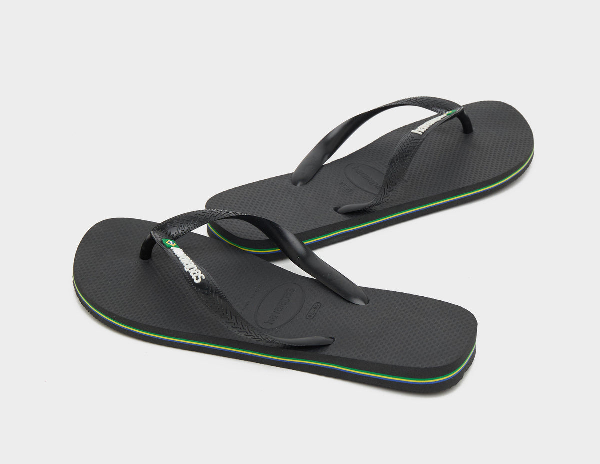 Havaianas Brasil Logo Flip Flops