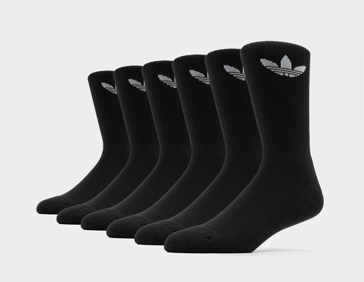 adidas Originals 6-Pack Trefoil Cushion Crew Socks