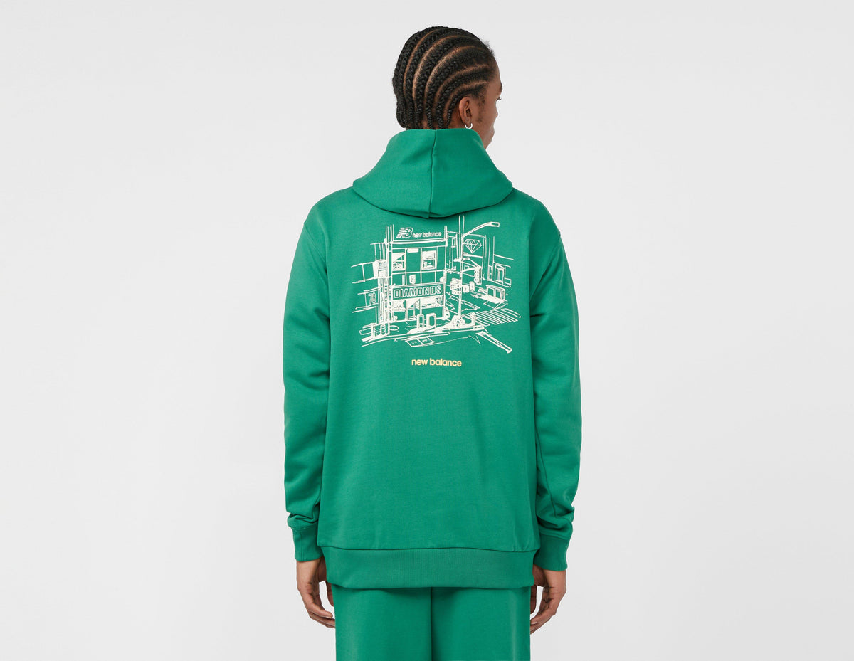 New Balance Diamond District Shop Front Hoodie - size? exclusive