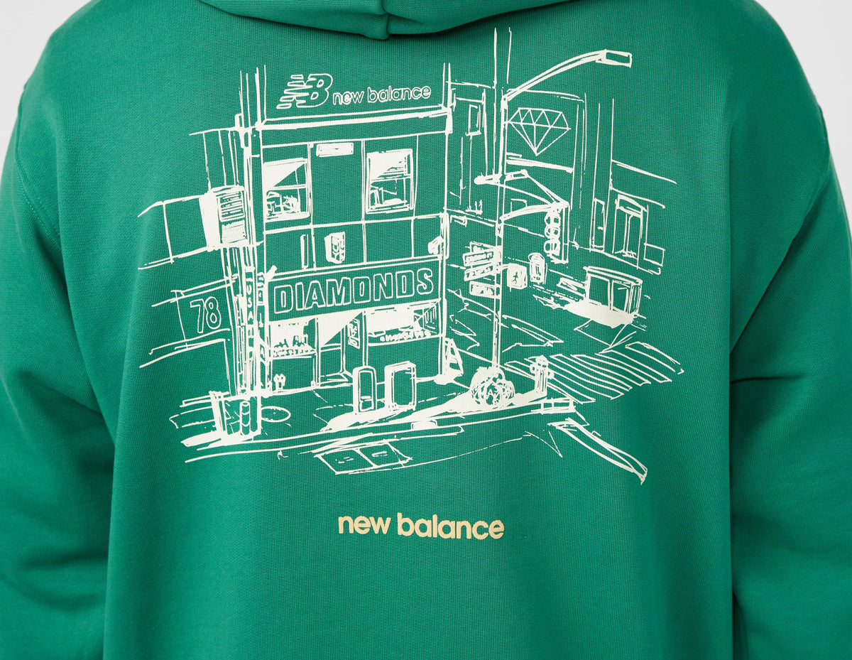 New Balance Diamond District Shop Front Hoodie - size? exclusive