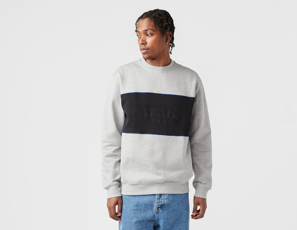 adidas Skateboarding Arched Logo Crew Sweatshirt
