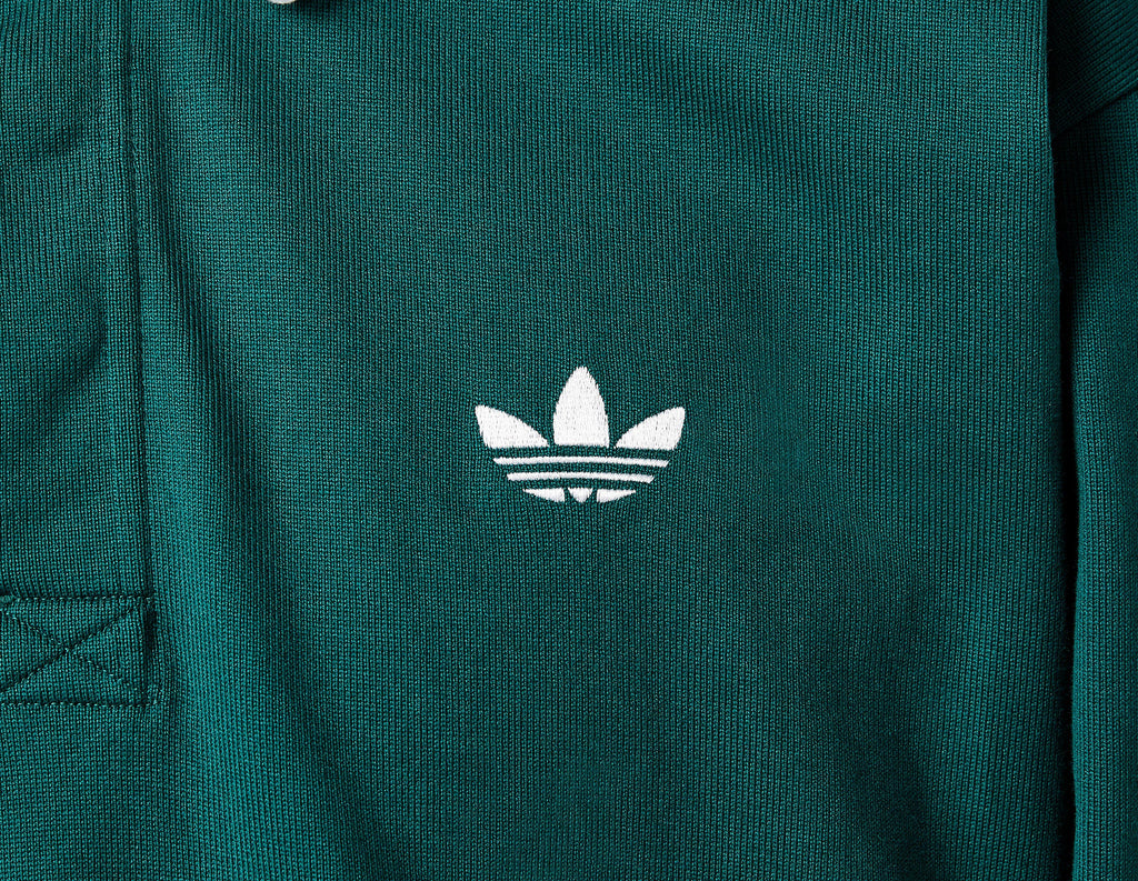 adidas Originals 3-Stripes Rugby Long Sleeve Polo Shirt
