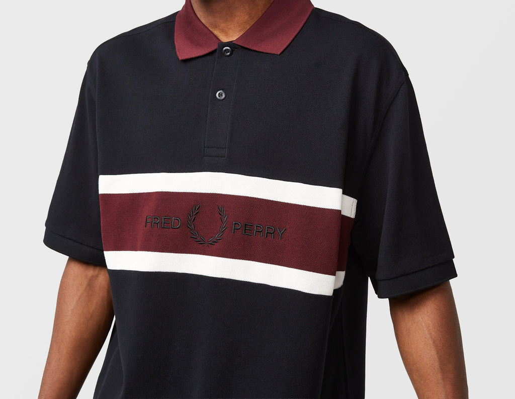 Fred Perry Embroidered Panel Polo