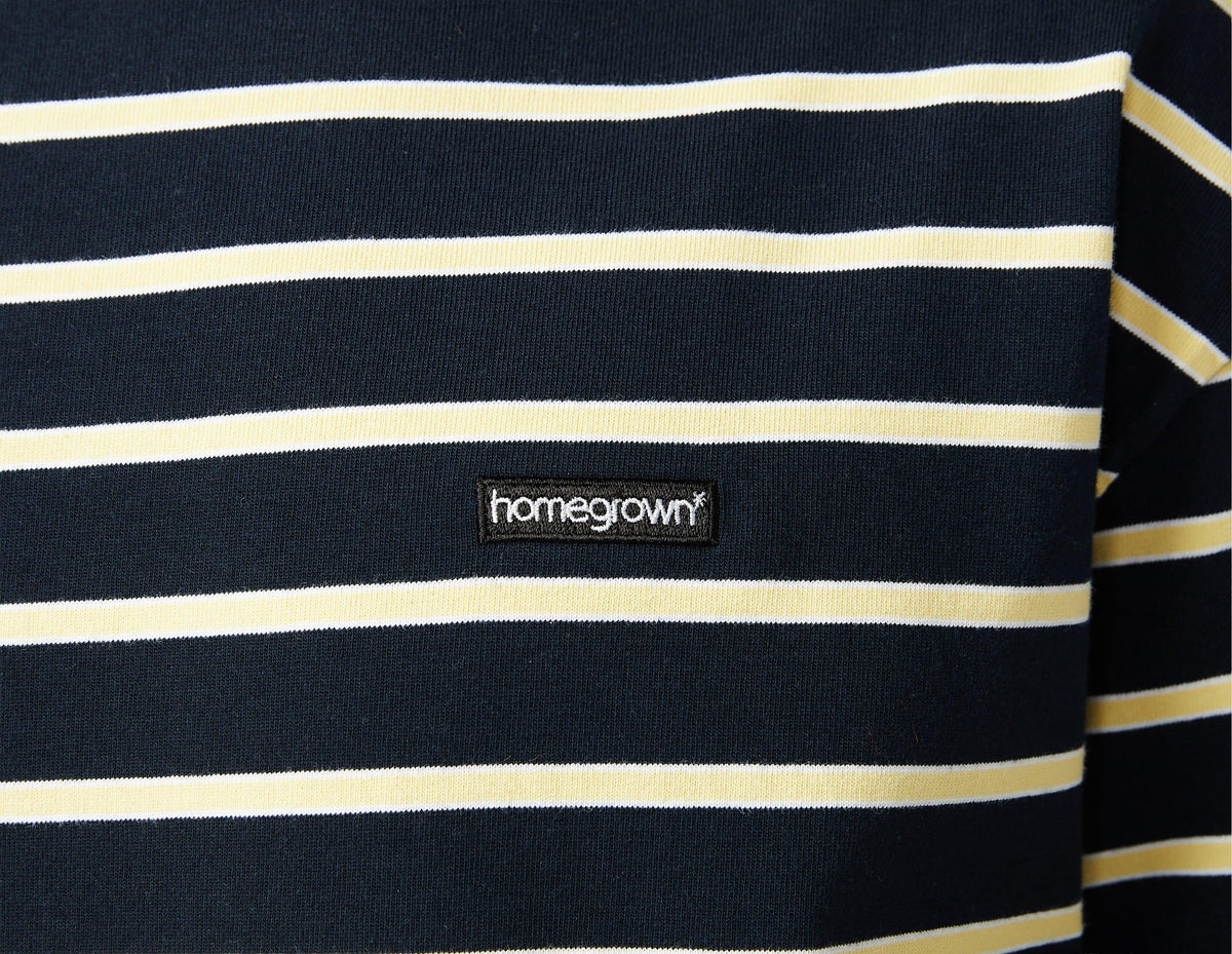 Home Grown Boson Long Sleeve Striped T-Shirt