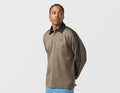 adidas Originals 3-Stripes Rugby Long Sleeve Polo Shirt
