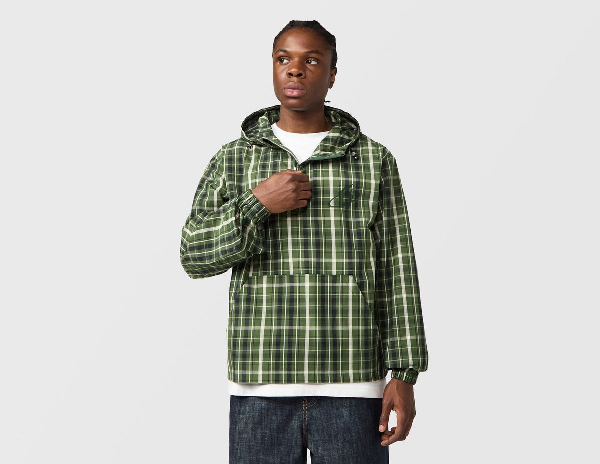 Home Grown Dover 1/4 Zip Check Jacket