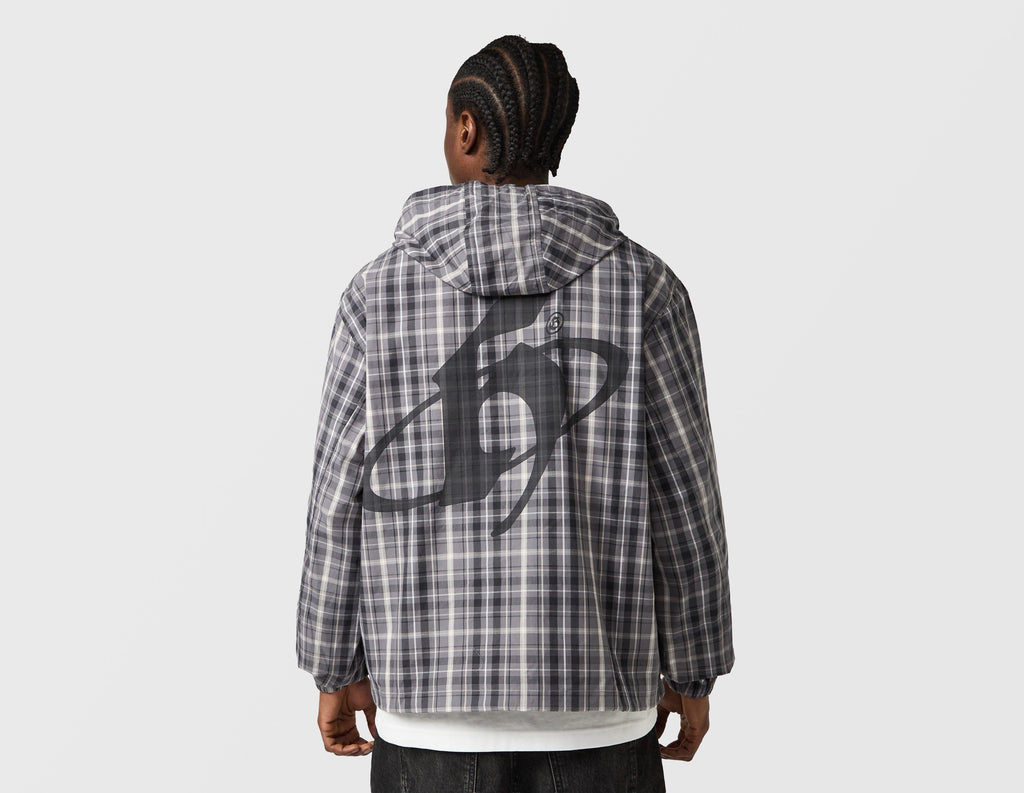 Home Grown Dover 1/4 Zip Check Jacket