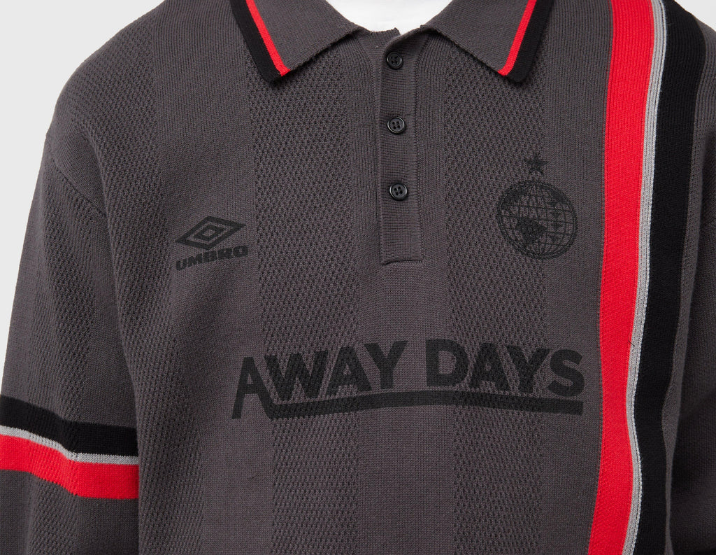 Umbro Sports Culture Long Sleeve Knit Polo