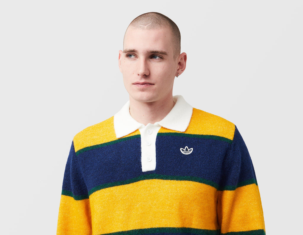 adidas Originals Winter Club Stripe Polo Shirt